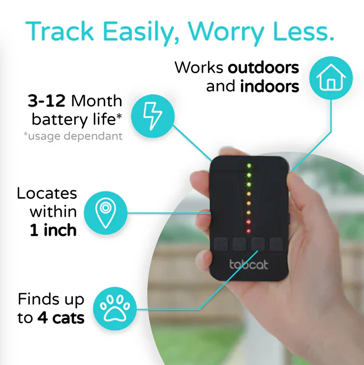 Tabcat Tracker - Up to 2 Cats